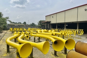 Gia công ống J-tube cho nhà máy điện gió